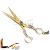 Laja Imports Hairdressing Scissors Barber Hair Shears Gold Razor Sharp