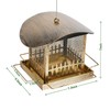 Metal Bird Feeder for Outdoors, Wild Finch Feeders for Outside