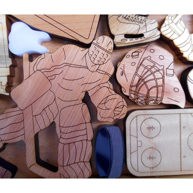 Ice Hockey Fanatics Puzzle – Artistic & Challenging Brain Teaser