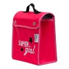 Chiqui Mundo Lonchera Termica Impermeable Super Girl Primaria Kinder Color