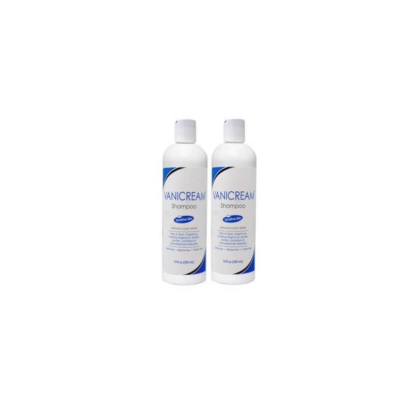 Vanicream Shampoo for Sensitive Skin, Dermatologist Tested, Free of Dyes,