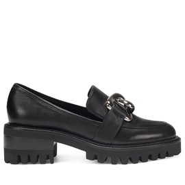 Aerosoles Women's Lilia Loafer, Black Leather, 9