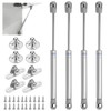 Pack of 4 Hydraulic Gas Spring 120 N/12 kg Furniture
