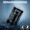 2 Pack Camping Lanterns Camping Accessories USB Rechargeable and Battery