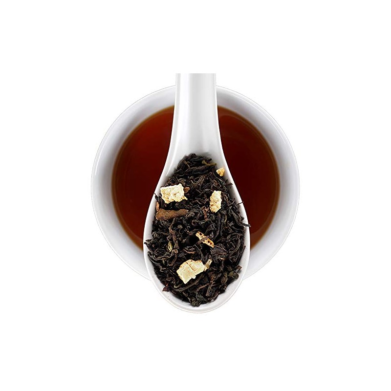 Elmwood Inn Fine Teas, Orange & Spice Black Tea, 16-Ounce