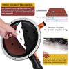 STEBRUAM 30 Pcs 225mm Sanding Discs Grit P150 10 hole