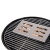 Blumtal smoker, smoker box made of stainless steel, gas barbecue