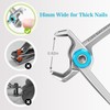Dr.Mode Wide Jaw Opening Stainless Steel Nail Clippers for Thick