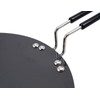 Indianbeautifulart Hard Anodized Aluminum Black Chapati Tawa Roti Cookware Tava,