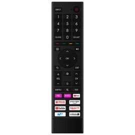AULCMEET ERF3D80H Replaced Voice Remote Control Fit for Hisense TV 55A6BG 58A6BG 65A6BG 70A6BG 75A6BG 85A6BG 50A6EG 50A6FG 50A6GG 50A6HG 50A6EGCH 58A6CG 58A6DG 58A6DGCH 58A6EG 58A6FG 58A6GG 58A6HG