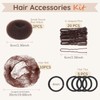 Teenitor Hair Bun Maker Kit For Kids - 2pcs Small
