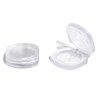 2Pcs Empty Eyeshadow Case Frosted Makeup Boxes Blusher Empty Box