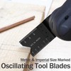 Bestgle 10 Pcs Oscillating Tool Blades, Professional Oscillating Multitool Blades