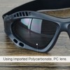 Viriber Motorcycle Goggles Bike Goggles UV Protective Outdoor Glasses Military