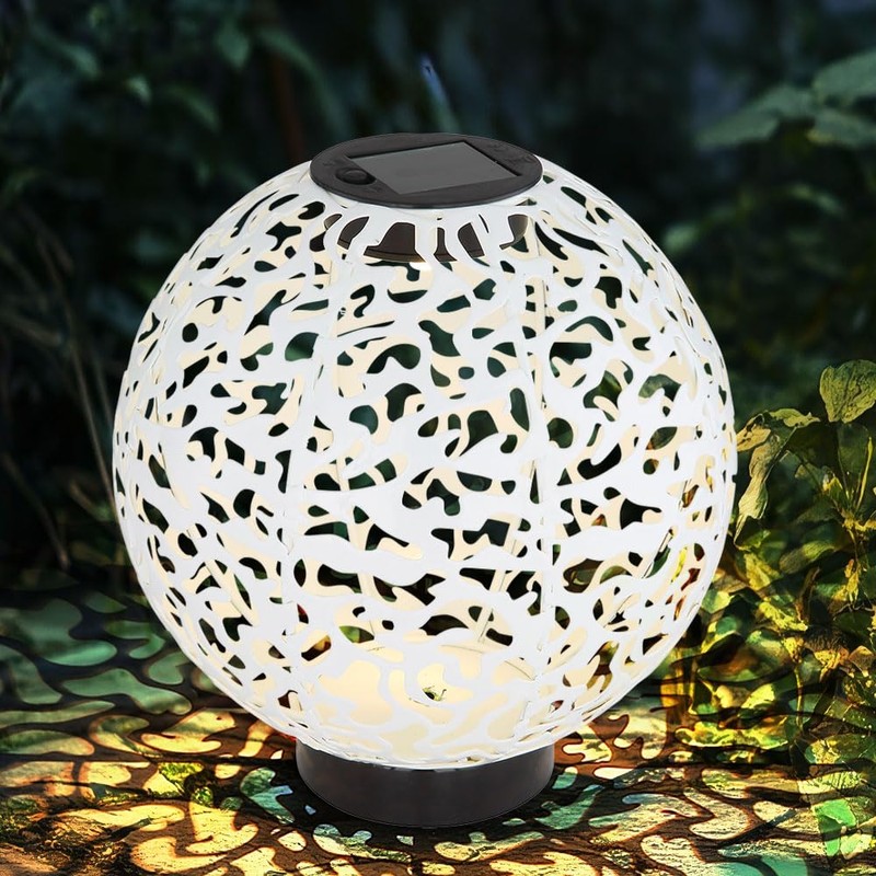 GLOBO LIGHTING Solar Lamp Outdoor Garden Ball LED Solar Ball