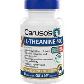 Caruso's Buy Carusos L Theanine 400 Capsules 30 Online