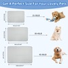GLIDESMOOTH Dog Cooling Mat, Durable Machine Washable Pets Cool Pad,