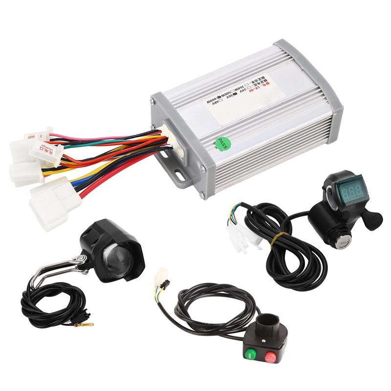 36V 800W Brush Speed Motor Set Controller Electric Bike Thumb