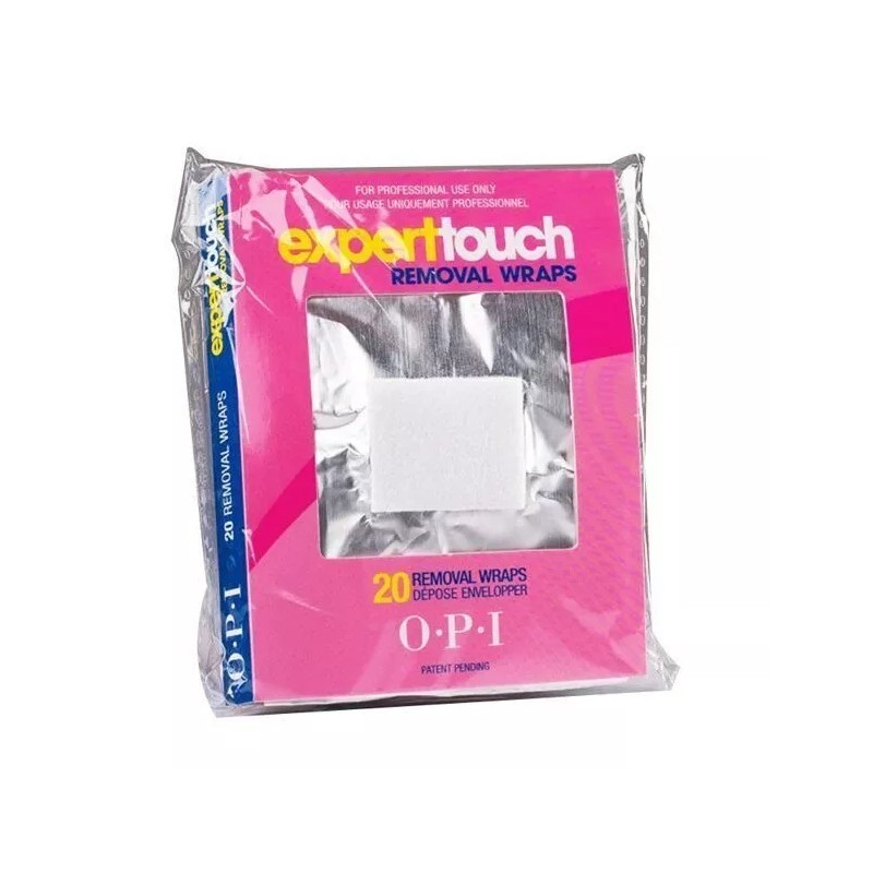 Opi Expert Touch Gel Nail Polish Remover Foil Wraps 20