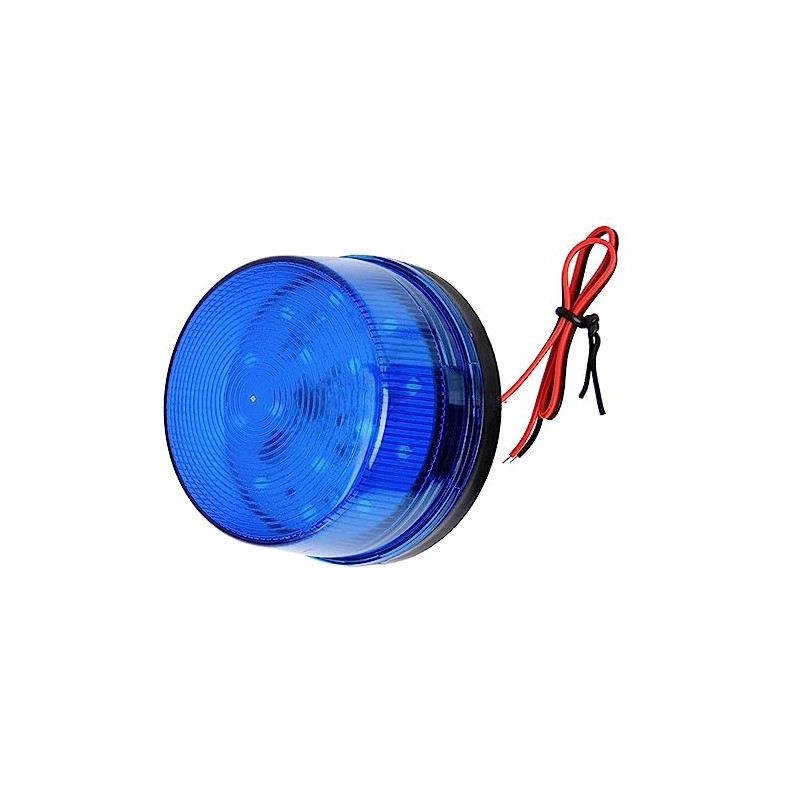 12V LED Strobe Beacon Emergency Alarm Warning Flashing Light Energy