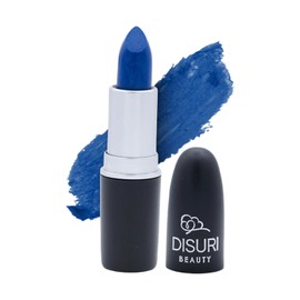 DISURI Beauty Matte Bullet Long Wear Lipstick - Vegan and Cruelty-Free - Smudge and Waterproof Matte Lipstick with Moisturizing Formula - All Day Comfort - (Sapphire Glow #16)