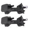 Pair Front Hood Latch Safety Catch & Bracket for Jeep