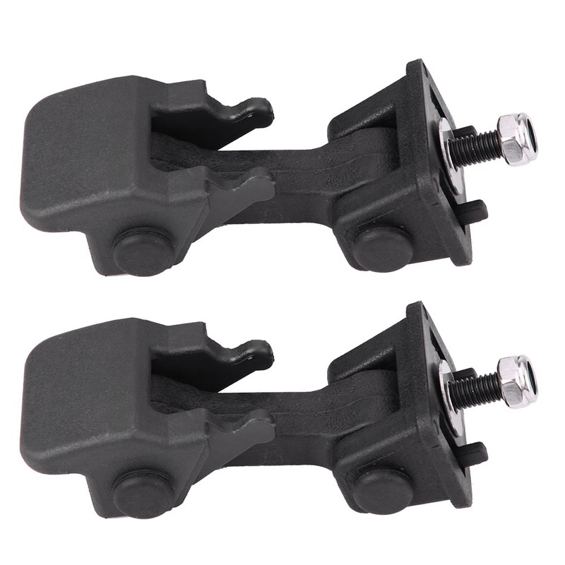 Pair Front Hood Latch Safety Catch & Bracket for Jeep