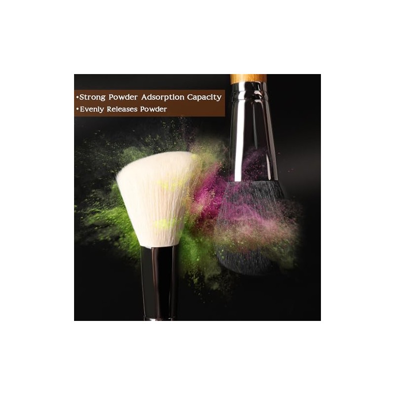 Juego de Brochas de Maquillaje 15 Piezas de Brochas de