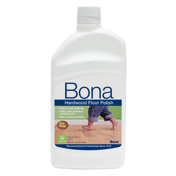 Bona Hardwood Floor Polish - Low Gloss, New Value Pack, Size 64 Ounces