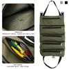 JNNJ Tool Roll Organiser, Car Tool Roll Bag with Zip