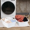 Kiddream 14 Quart Plastic Dish Pan, 4 Pack Wash Basin