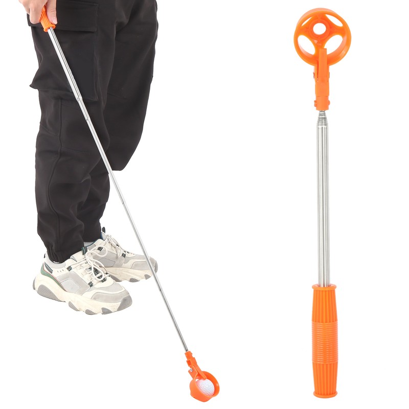 Golf 8‑section Antenna Ball Retriever Stretchable Portable Pick Up Sucker
