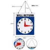 LIKENNY Announcement Plate, Open Close, Double-sided, Signboard, Can be used