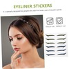 Outanaya 12pairs Invisible Eyeliner Stickers for Women and Sweatproof Eye