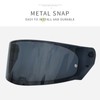Motorcycle Anti-UV Anti-Scratch Helmets Lens Fashion Visor Wind Lens Replacement