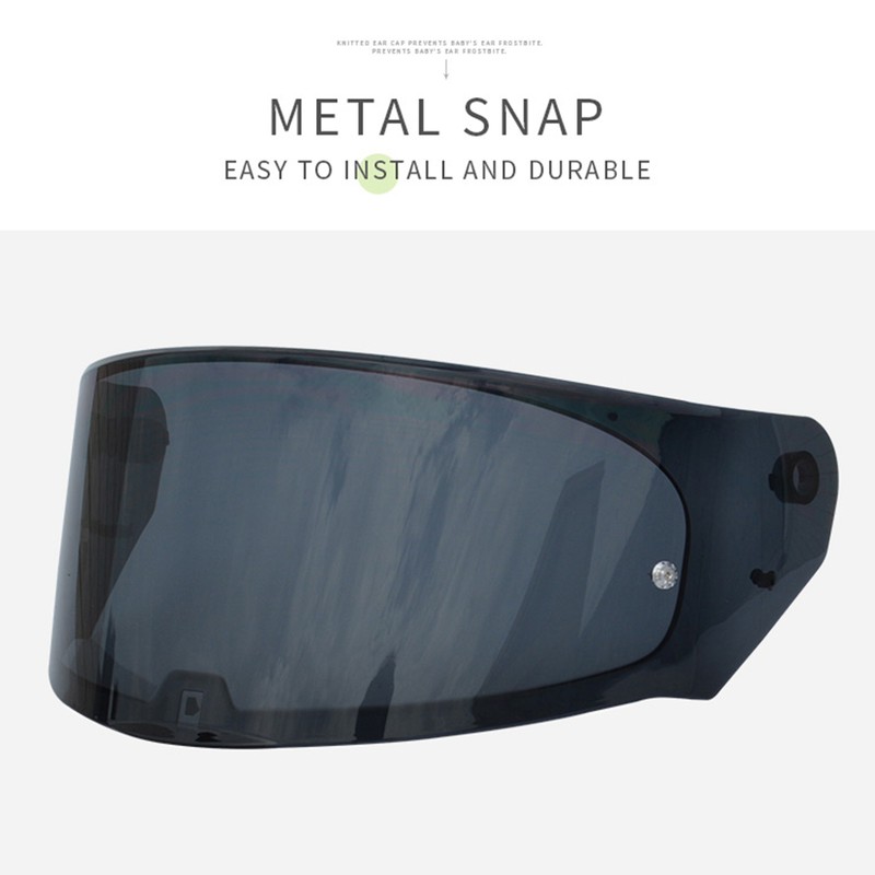 Motorcycle Anti-UV Anti-Scratch Helmets Lens Fashion Visor Wind Lens Replacement