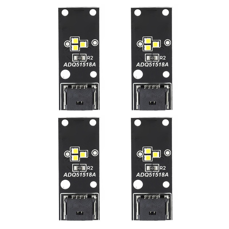 4Pcs CSL Yellow DRL LED Modules 5W Beads 1500AM Stable