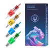 POSEIDON 1207RL - Aghi per tatuaggi, 20 pezzi, con cartuccia