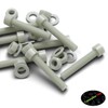 10 x Glass Filled Reinforced, Super Nylon Socket Head, M10