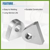 HOPESPANNER 4 Pcs Welded on Shackles Clevis Mount 1" Thickness
