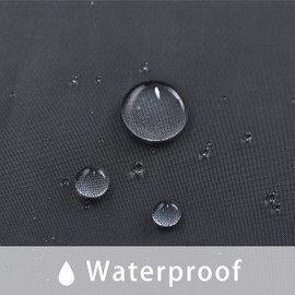 BONZER Outdoor Sheer Curtains for Patio Waterproof - 2 Panels Wide Grommet Indoor Voile Curtains for Living Room, Bedroom, Porch, Pergola, Cabana, 100 x 108 inch, Grey