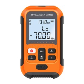 D YEDEMC Mini Optical Fiber Power Meter FC/SC/ST Universal Interface Fiber Tester Integrated OPM, VFL, and RJ45 Functions Li-ion Battery USB Charge (OPM&VFL-2Mw-Li -New)