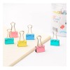 Lomarey 40 Clips Pinza Chico Papel Sujetador Organizadores Papeleria
