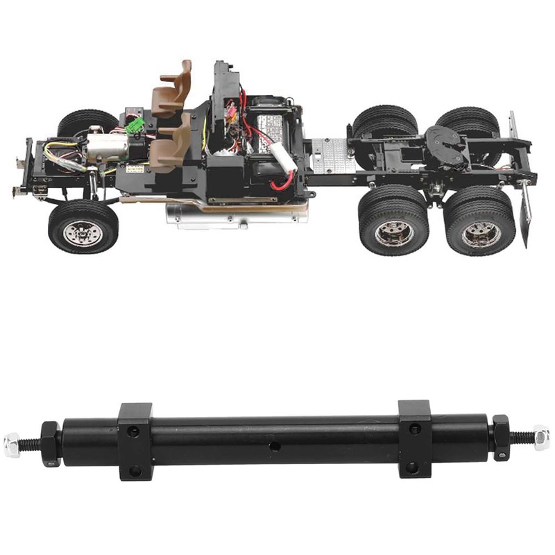 Rear Axle Tail Axle Upgrade Accessory Fit for 1/14 tamiya