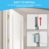 Tellfeel 6 Pack Universal Butterfly Spring Door Closer Automatic Closing