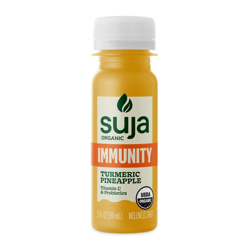 Suja Organic Immunity Defense Shot (10 Pack) with Turmeric and