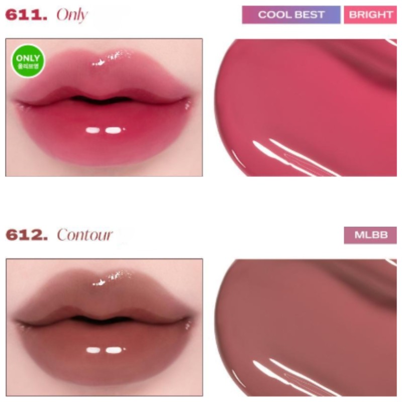 LAKA Maxi Glayer Tint 3.8g, Color:606 Meaning