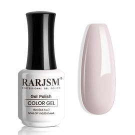RARJSM Beige Gel Nail Polish, 15ML Neutral Gel Polish Skin Tone Gel Nail Soak Off UV LED Nailpolish Varnish Color Gel Nail Art DIY at Home