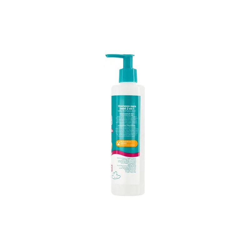 Jaloma Shampoo Para Bebé 2 En 1, Cabello Y Cuerpo,
