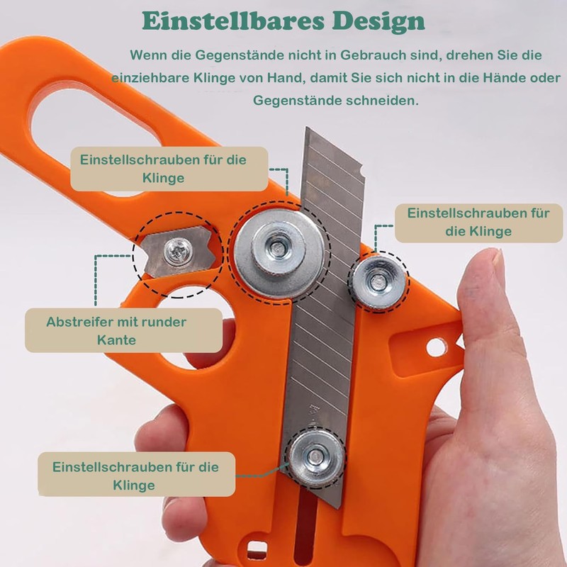 KEWAYO Veneer Edge Cutter, Edge Cutter for Edging, Edge Banding
